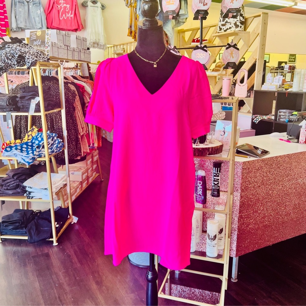 Hot Pink Dress